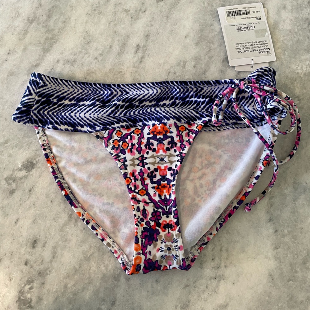 Athleta Ipanema Medium Tide Bikini Bottom